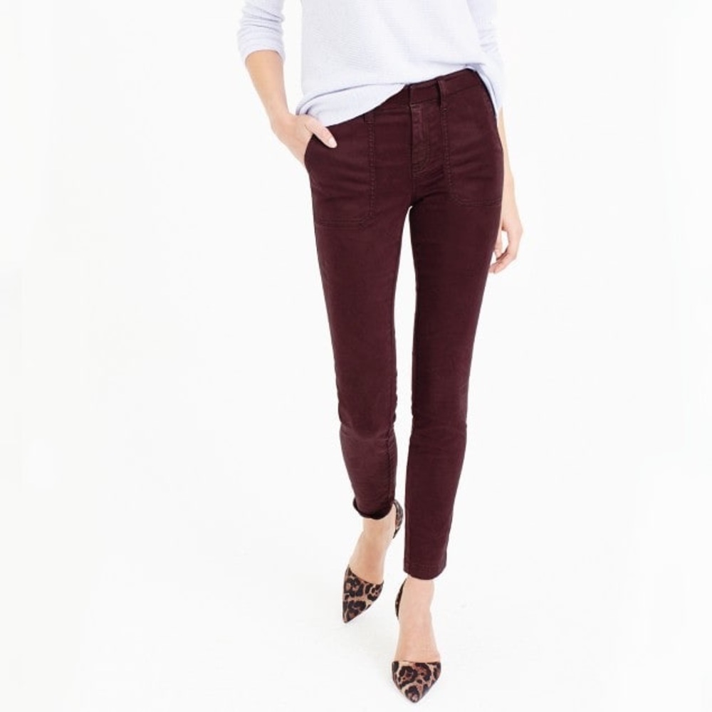 Jcrew cropped skinny cargo 26